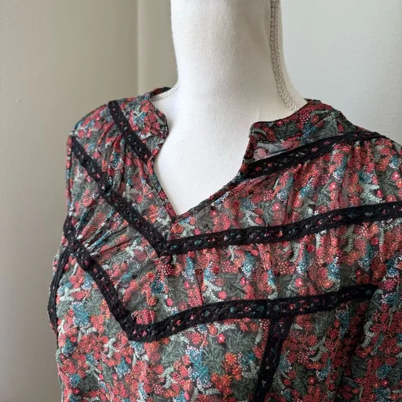 Matilda Jane Carol Floral Peasant Top‎ - Picture 6 of 8